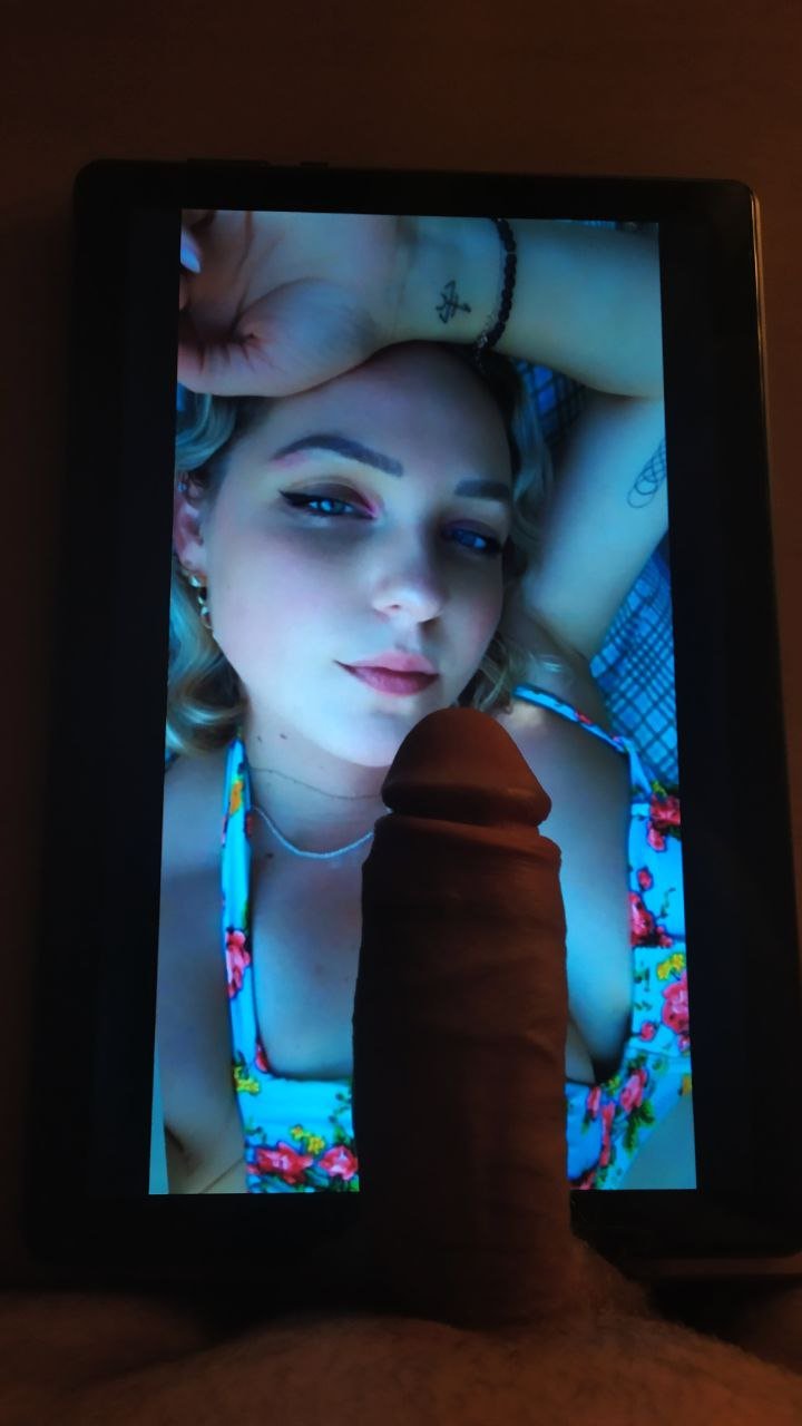 Cum Tribute. Hot Blonde. Facial Cum (trib4trib) #NGfIhBvo